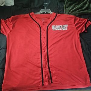 East West Red Mesh Jersey 3XL